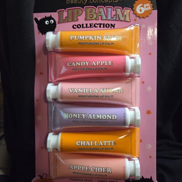 Beauty Concepts Lip Balm Collection 6 piece set - Picture 1 of 2